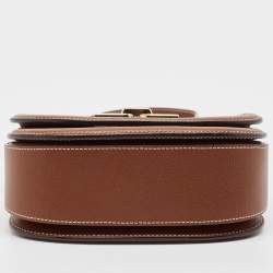 Bally Brown Monogram Coated Canvas and Leather Mini Bailey Crossbody Bag