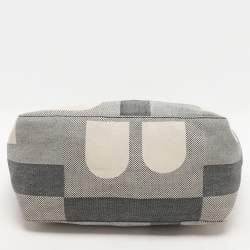 Bally Grey Canvas Tote