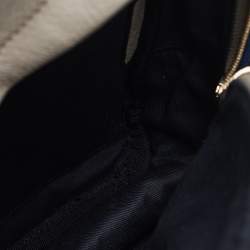 Bally Grey Leather Mini Backpack