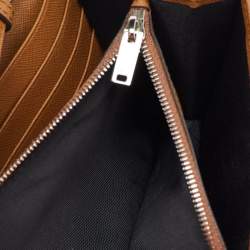 Pre Owned Bally Brown Saffiano Leather Stafford Flap Crossbody Bag