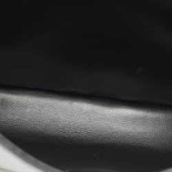 Bally Black Brushed Leather Small Ollam Shoulder Bag