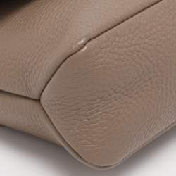 Pre Owned Bally Brown Leather Leena Crossbody Bag