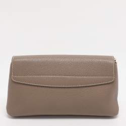 Pre Owned Bally Brown Leather Leena Crossbody Bag