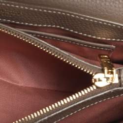 Pre Owned Bally Brown Leather Leena Crossbody Bag