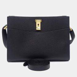 مملوكة مسبقًا Bally Black Leather tote and shoulder bag