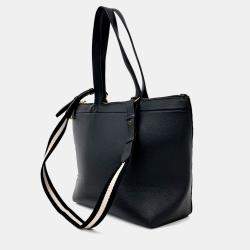 مملوكة مسبقًا Bally Beige Black Leather tote bag