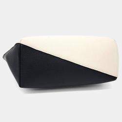 مملوكة مسبقًا Bally Beige Black Leather tote bag