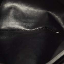 Pre Owned Bally Black Quilted Leather Chain Tote