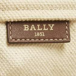 مملوكة مسبقًا حقيبة يد بالي كريستاليا قماش كانفاس كريمي اللون