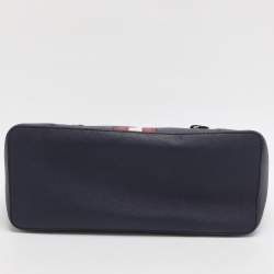 Pre Owned حقيبة يد بالي ريبون زرقاء جلد صغيرة