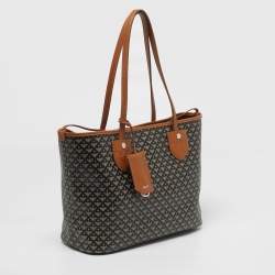 Pre Owned حقيبة يد بالي برنينا جلد بني مطبوع