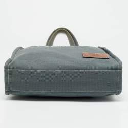 مملوكة مسبقًا حقيبة يد بالي كريستاليا قماش أزرق/بني وجلد