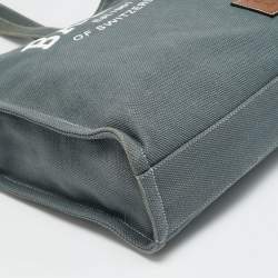 مملوكة مسبقًا حقيبة يد بالي كريستاليا قماش أزرق/بني وجلد