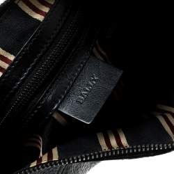Bally Black Leather Hobo