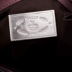 Bally Tan Leather Zippered Pocket Hobo