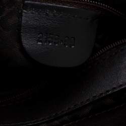 Pre Owned Bally Black Leather Flap Shoulder Bag