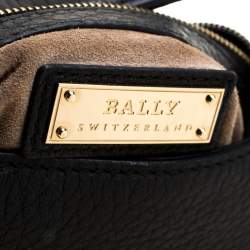 Bally Black Leather Crossbody Bag