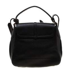 Bally Black Leather Crossbody Bag