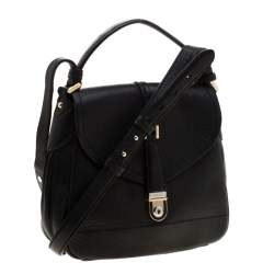 Bally Black Leather Crossbody Bag