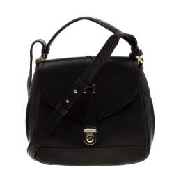 Bally Black Leather Crossbody Bag