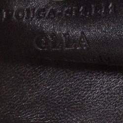 Pre Owned Bally Brown Sequins Embellished Clutch Bag