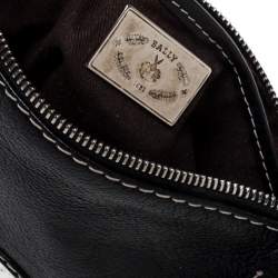 Bally Black Leather Pochette Bag