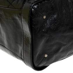 Bally Black Leather Meg T Shoulder Bag 