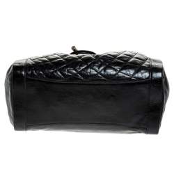 Bally Black Leather Meg T Shoulder Bag 