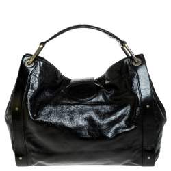 Bally Black Leather Meg T Shoulder Bag 