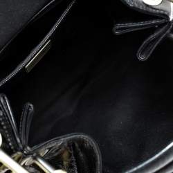 Bally Black Leather Meg T Shoulder Bag 