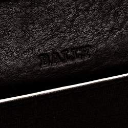 Bally Brown Canvas Damata Long Flap Wallet