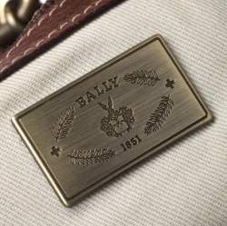 Pre Owned Bally Brown Leather Chain Shoulder Bag
