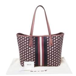 Bally Multicolor Printed Coated Canvas Bernina Tote