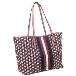Bally Multicolor Printed Coated Canvas Bernina Tote