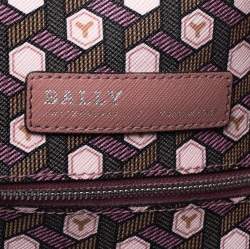 Bally Multicolor Printed Coated Canvas Bernina Tote