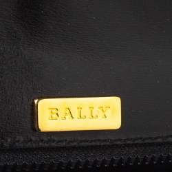 Bally Black Leather Vintage Top Handle Bag