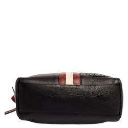 Pre Owned Bally Black Leather Tulie Top Handle Bag