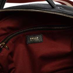 Pre Owned Bally Black Leather Tulie Top Handle Bag