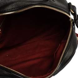 Pre Owned Bally Black Leather Tulie Top Handle Bag