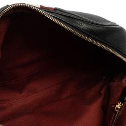 Pre Owned Bally Black Leather Tulie Top Handle Bag