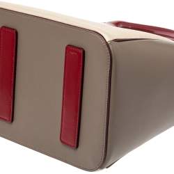 Pre Owned Bally Tricolor Leather Medium Sommet Tote