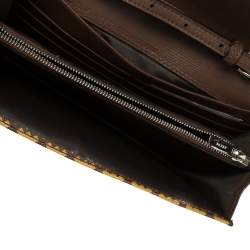 Bally Tri Color Coated Canvas Stafford Crossbody Bag