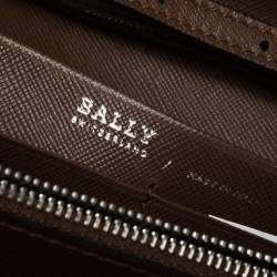 Bally Tri Color Coated Canvas Stafford Crossbody Bag