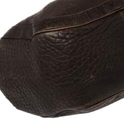 مملوكة مسبقًا Bally Brown Leather Dasha Hobo