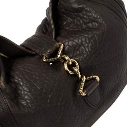 مملوكة مسبقًا Bally Brown Leather Dasha Hobo