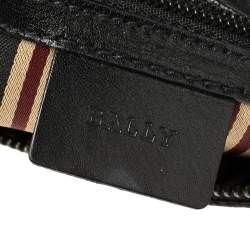 Pre Owned Bally Black Leather Hobo