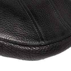 Pre Owned Bally Black Leather Hobo