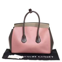 Bally Tri Color Leather Medium Sommet Satchel