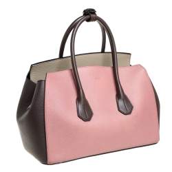 Bally Tri Color Leather Medium Sommet Satchel