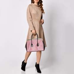 Bally Tri Color Leather Medium Sommet Satchel
